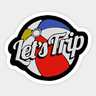 lets-trip-Copying-design-settings Sticker